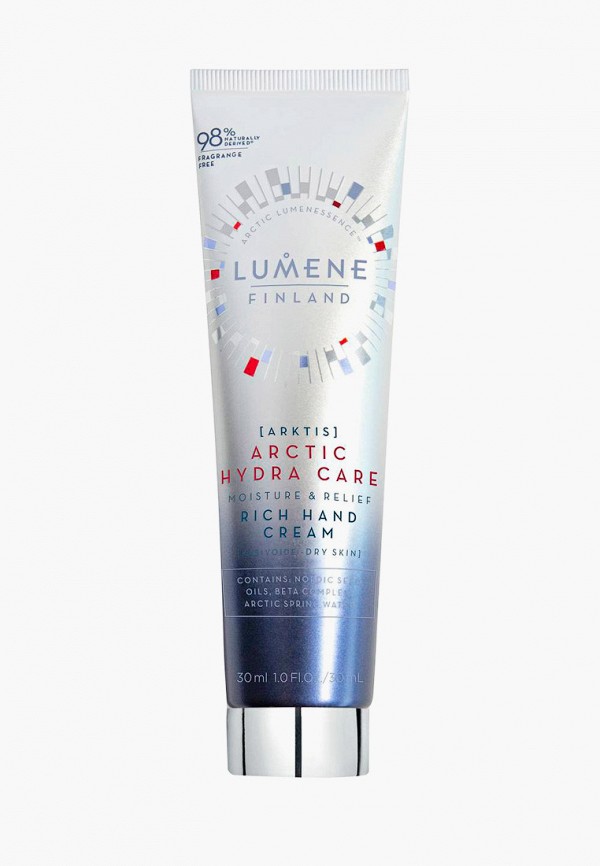 

Крем для рук Lumene, Прозрачный, Arctic Hydra Care [Arktis] Увлажняющий и успокаивающий 30 мл.
