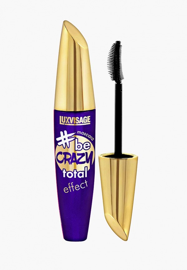 

Тушь для ресниц Luxvisage, Черный, beCrazy Total effect, 10 гр.