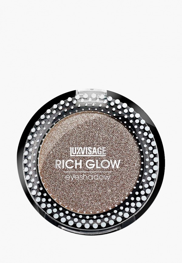 

Тени для век Luxvisage, Прозрачный, RICH GLOW 2 г, тон 9 (Moonlight)