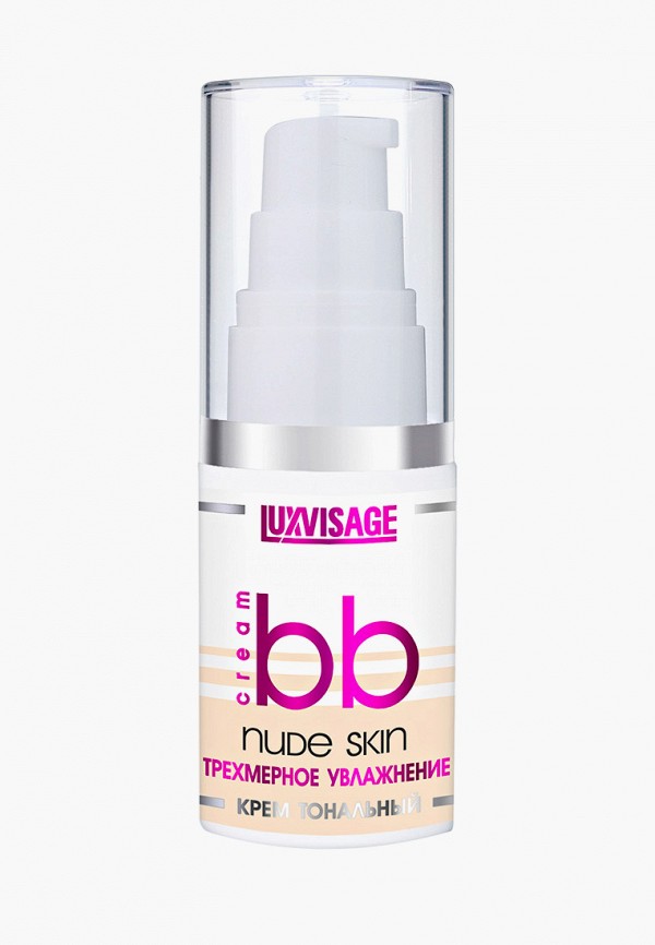 

BB-Крем Luxvisage, Бежевый, Nude Skin, трехмерное увлажнение, тон 1 (Ivory)