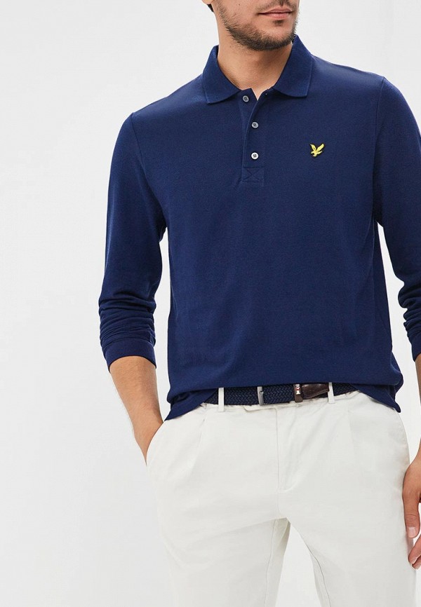 

Поло Lyle & Scott, Синий