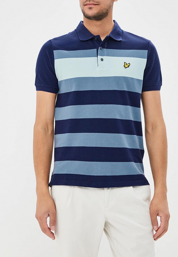 

Поло Lyle & Scott, Синий