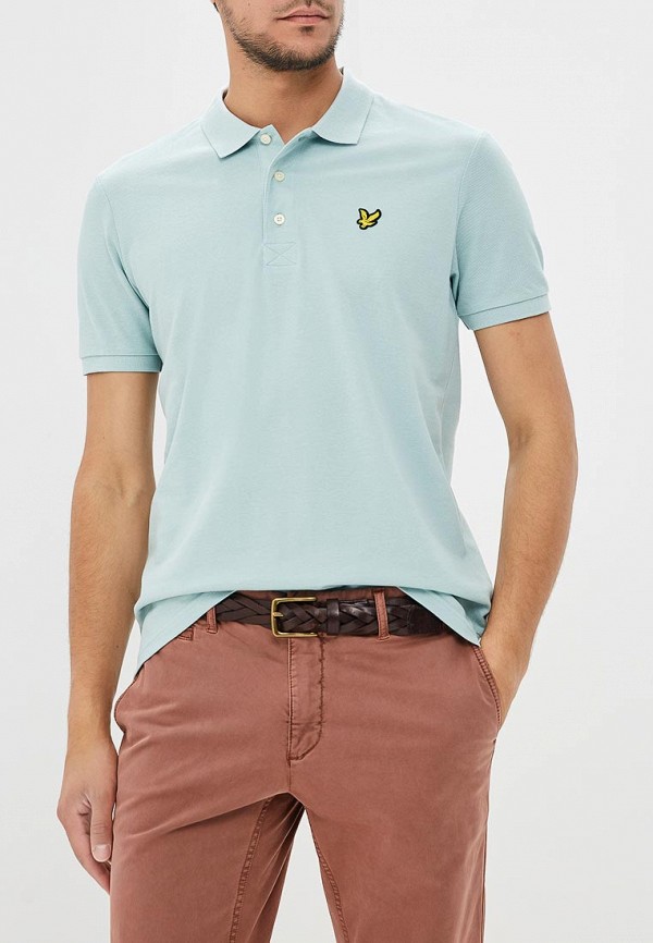 

Поло Lyle & Scott, Голубой