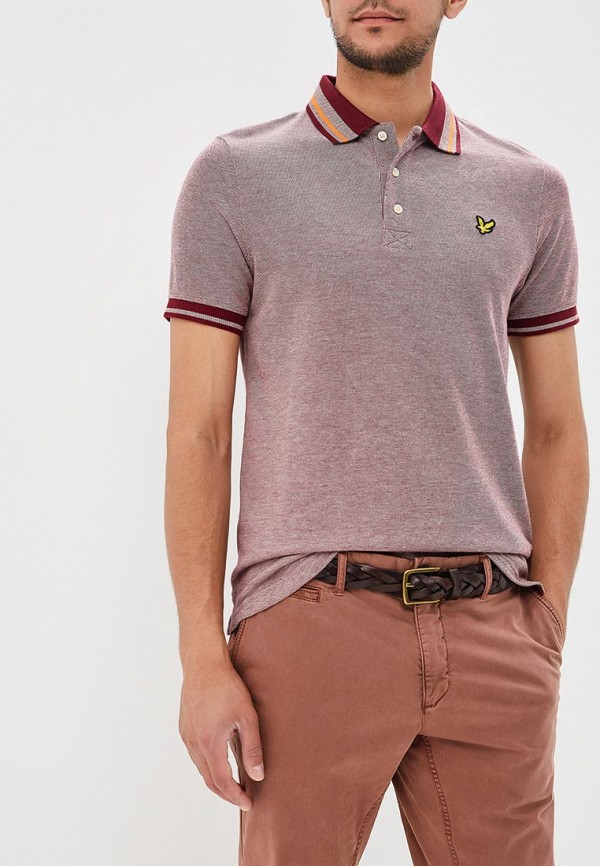 

Поло Lyle & Scott, Бордовый