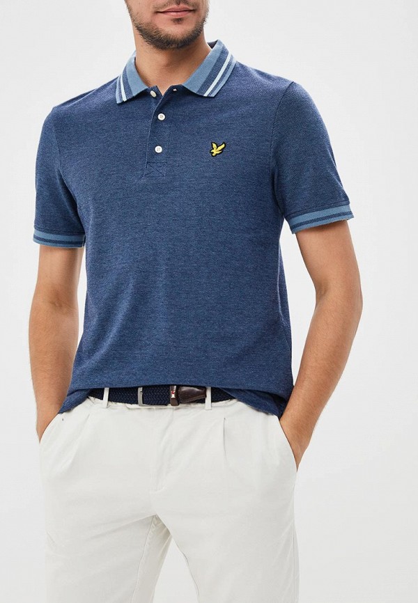 

Поло Lyle & Scott, Синий