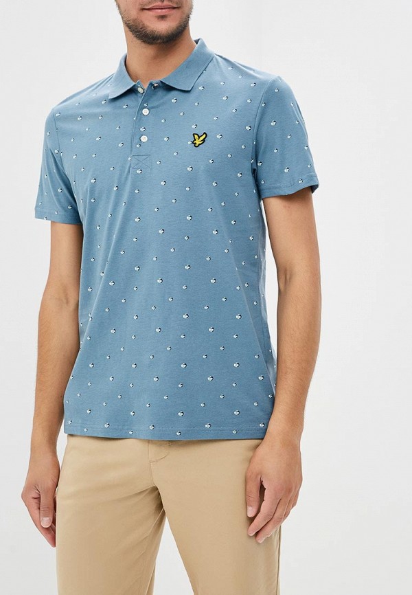 

Поло Lyle & Scott, Синий