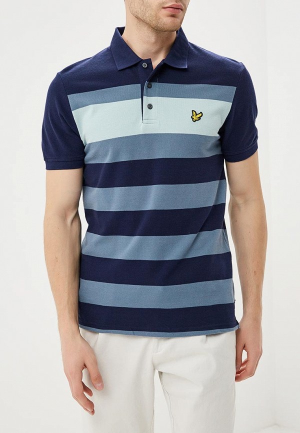 

Поло Lyle & Scott, Синий