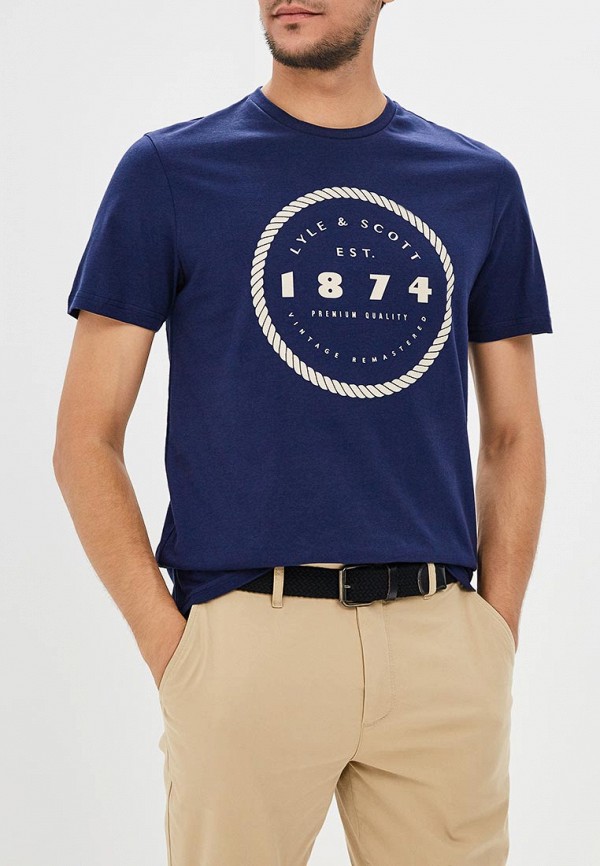 

Футболка Lyle & Scott, Синий