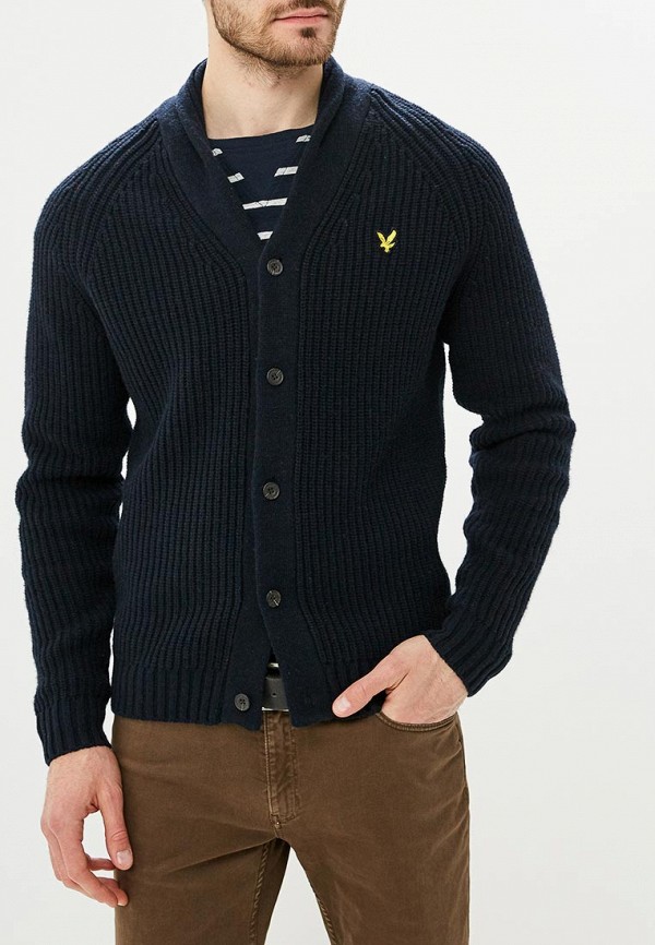 

Кардиган Lyle & Scott, Синий