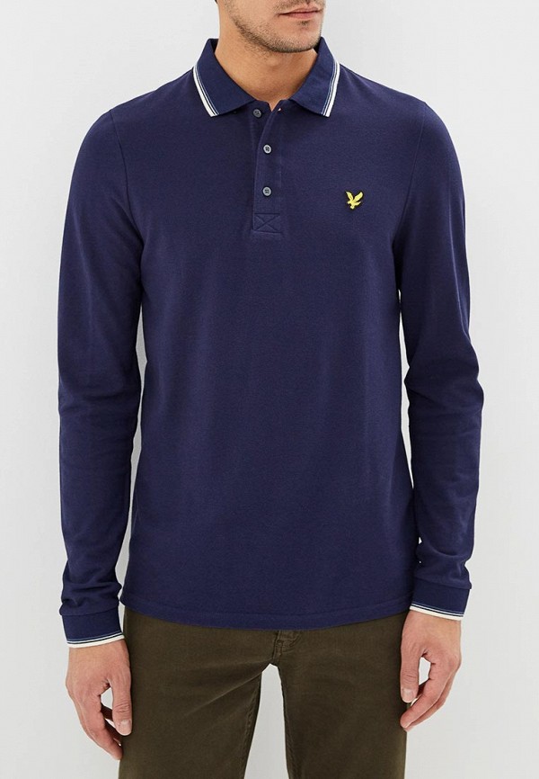 

Поло Lyle & Scott, Синий