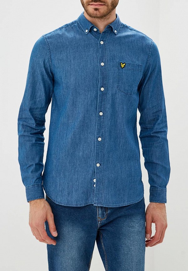 

Рубашка джинсовая Lyle & Scott, Синий