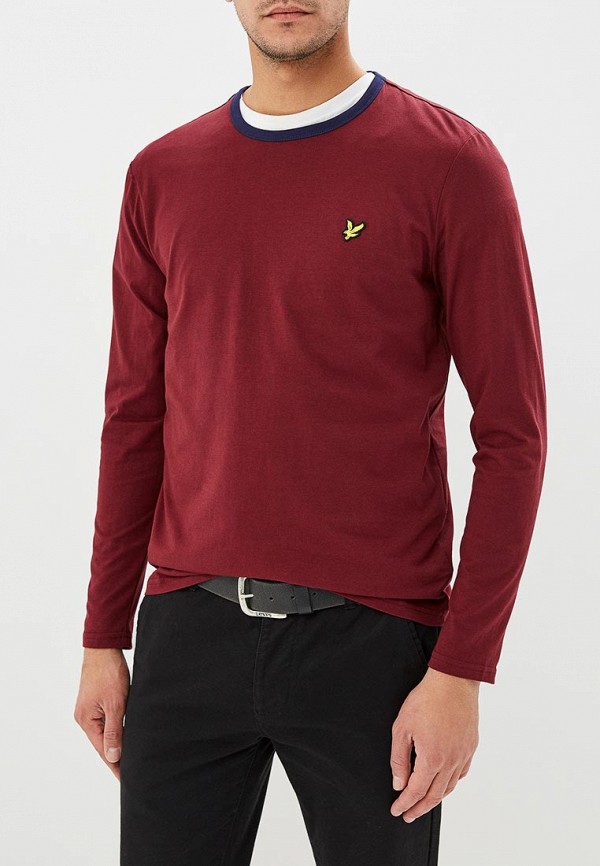 

Лонгслив Lyle & Scott, Бордовый