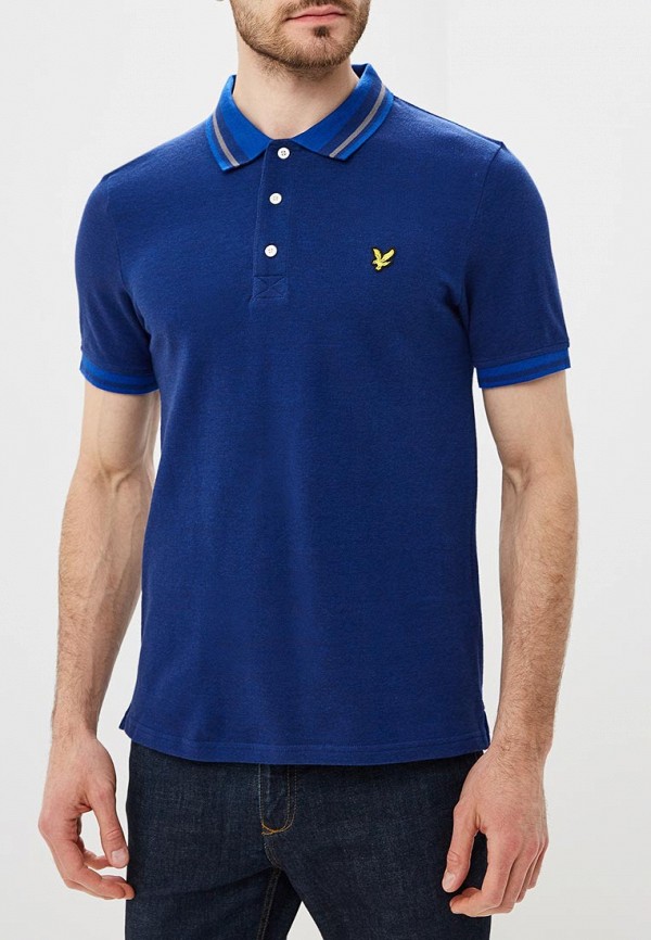 

Поло Lyle & Scott, Синий
