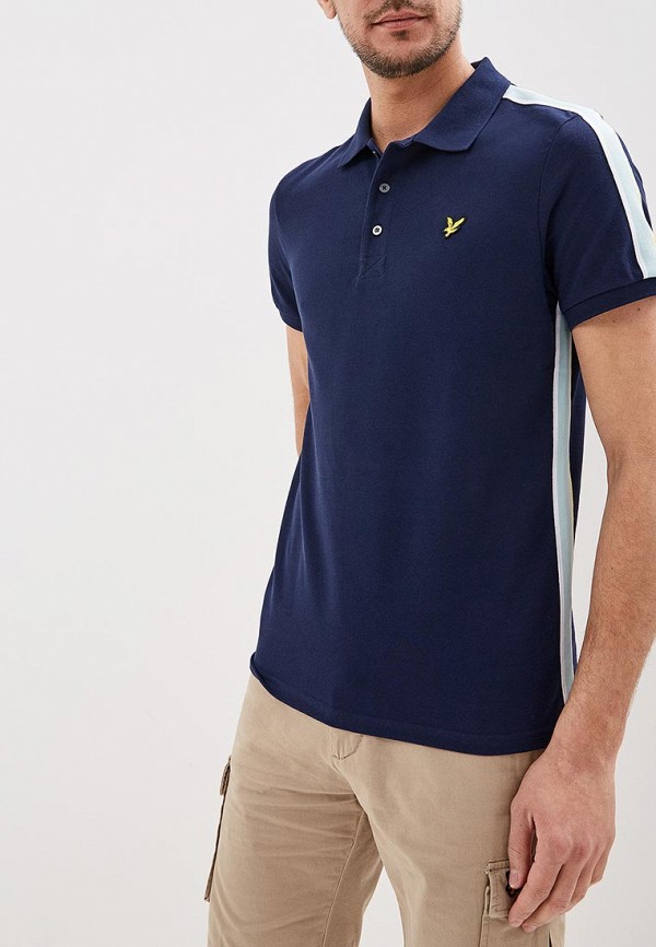 

Поло Lyle & Scott, Синий