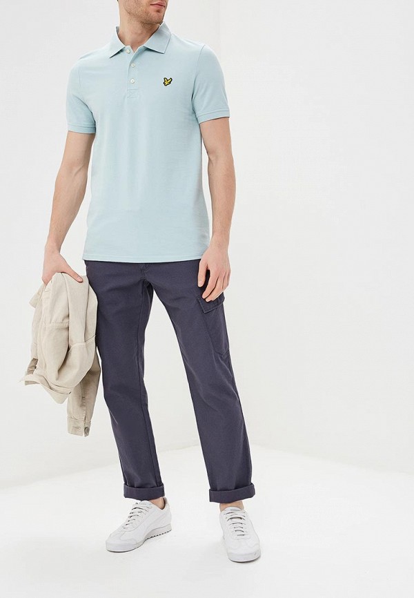 

Поло Lyle & Scott; Lyle & Scott LY001EMEAVJ6, Голубой