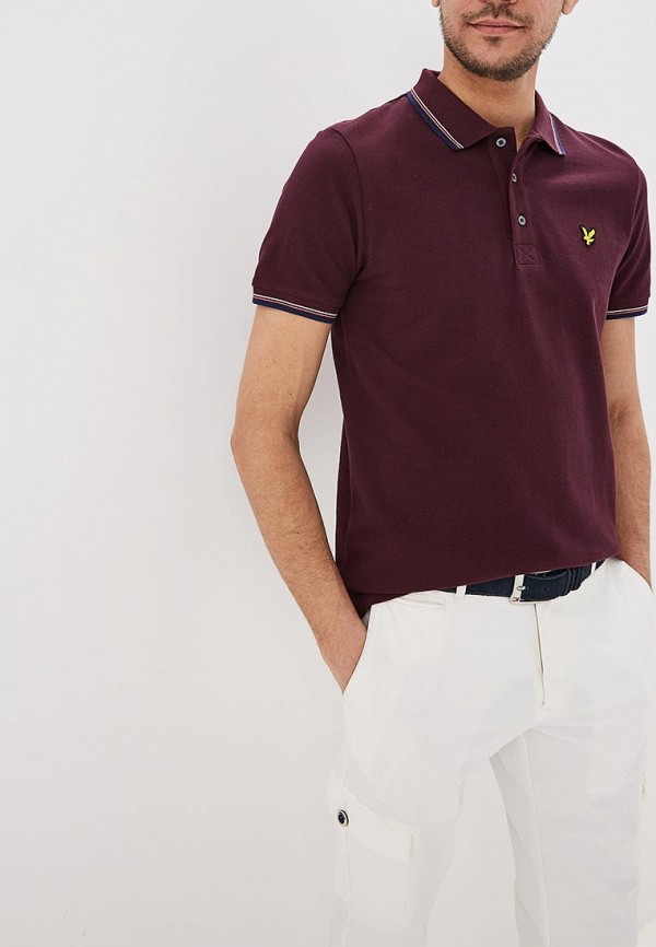 

Поло Lyle & Scott, Бордовый
