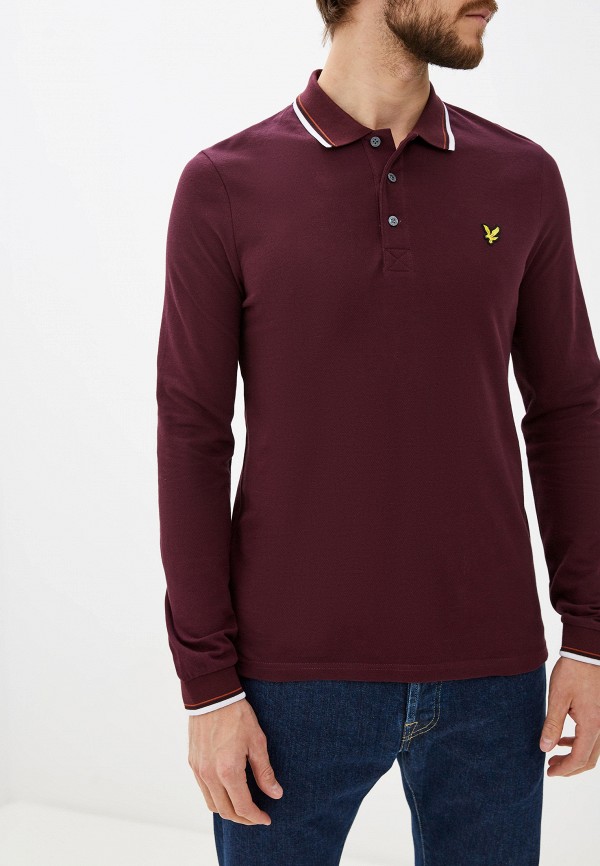 

Поло Lyle & Scott, Бордовый