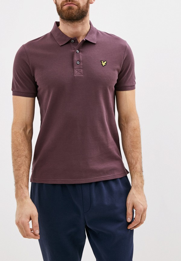 

Поло Lyle & Scott, Бордовый
