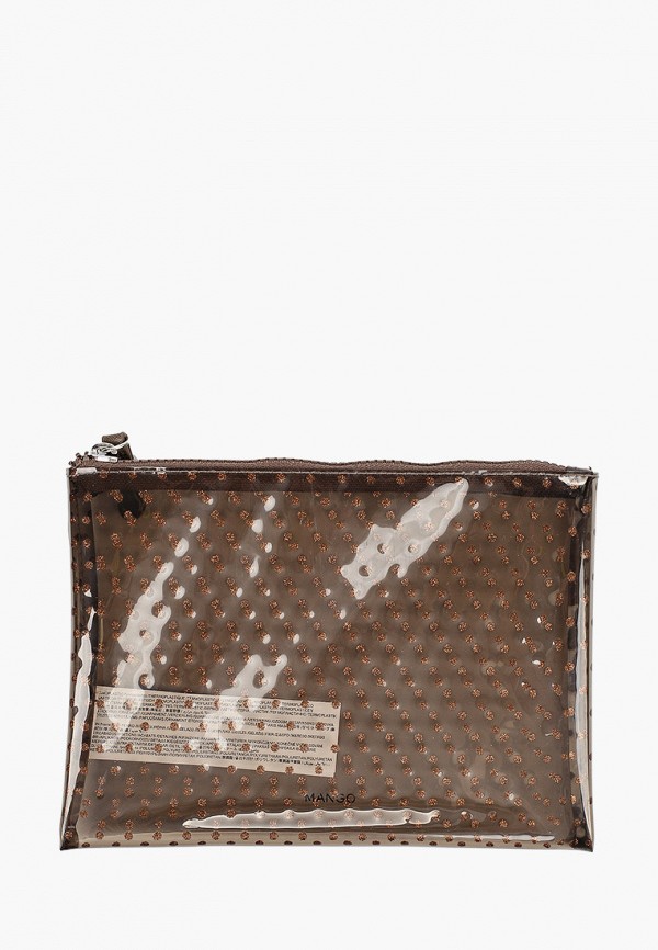 

Косметичка Mango, Коричневый, G POLKA