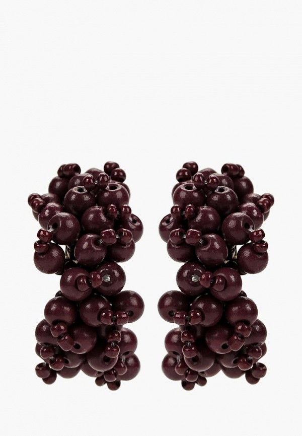 

Серьги Mango, - JATA, Фиолетовый