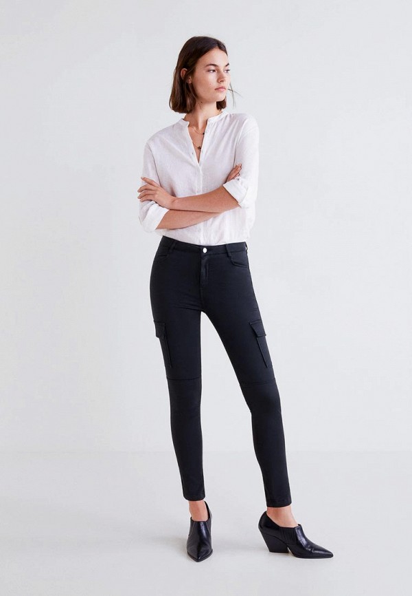 

Брюки Mango, Черный