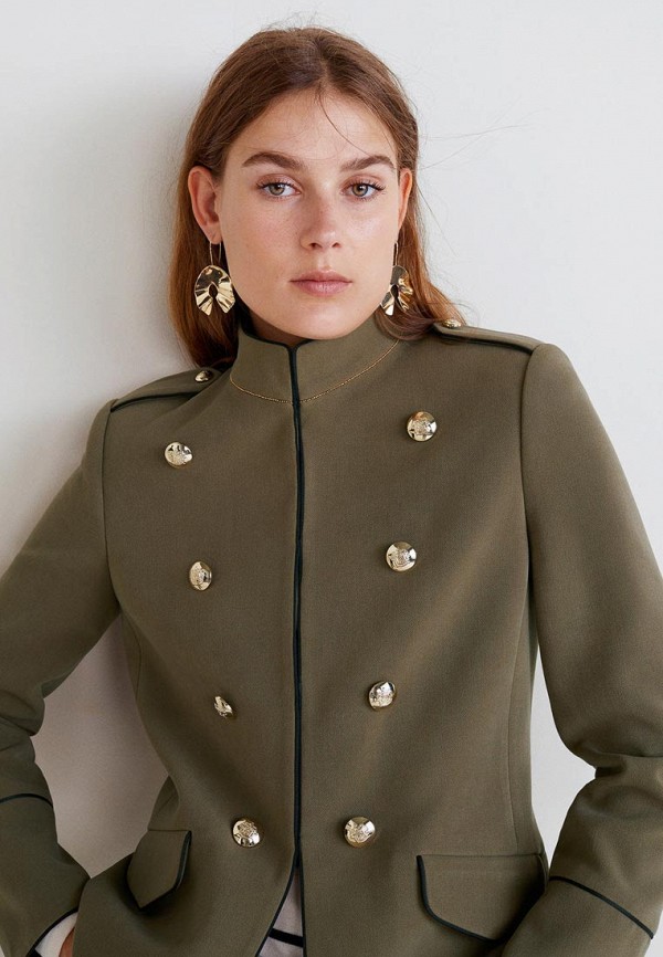 Пиджак в стиле милитари женский