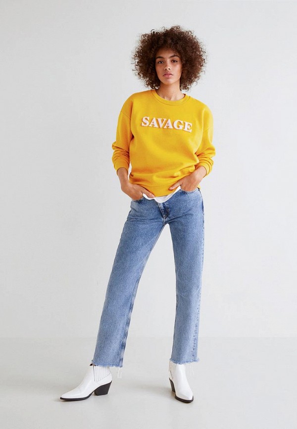 

Свитшот Mango, Желтый
