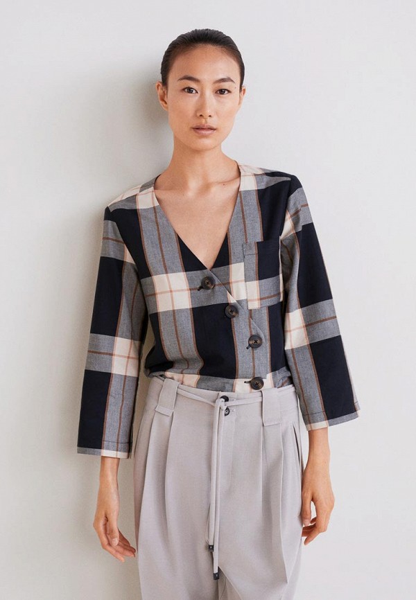 

Блуза Mango, Черный