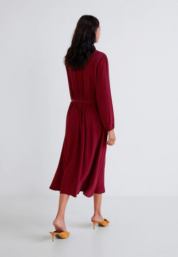 

Платье Mango; Mango MA002EWDKFW5, Бордовый