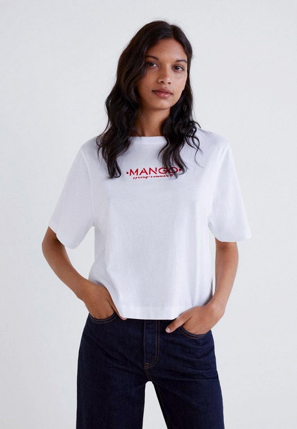 

Футболка Mango, Белый