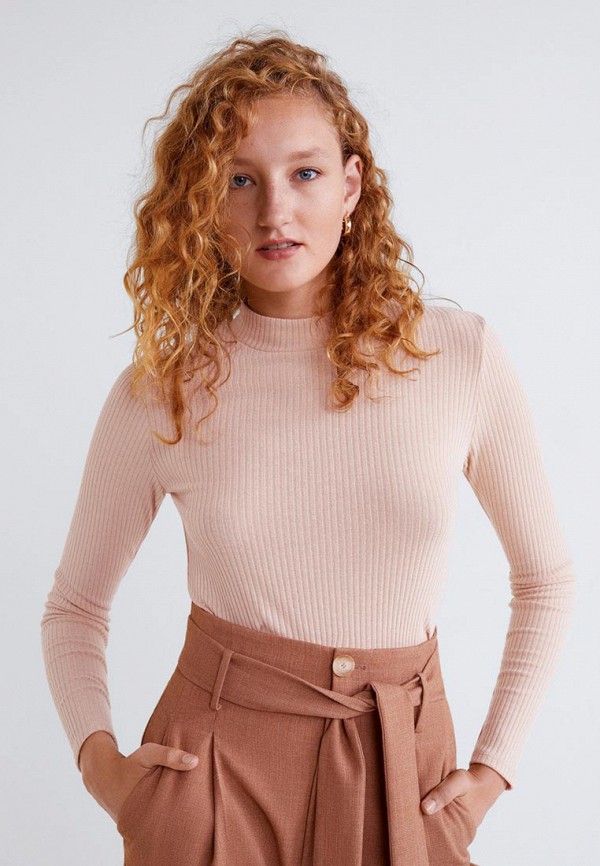 

Водолазка Mango, Mango MA002EWDKFZ5, Бежевый