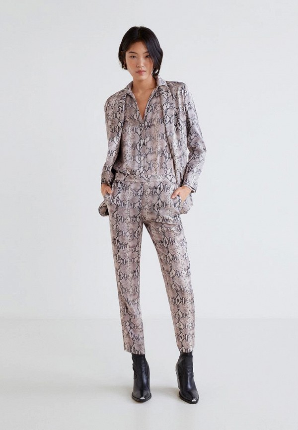 

Блуза Mango, Mango MA002EWDXXD6, Бежевый