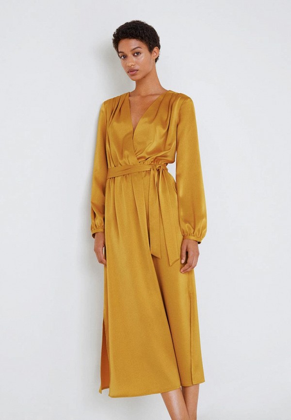 

Платье Mango, Mango MA002EWDXXF9, Желтый