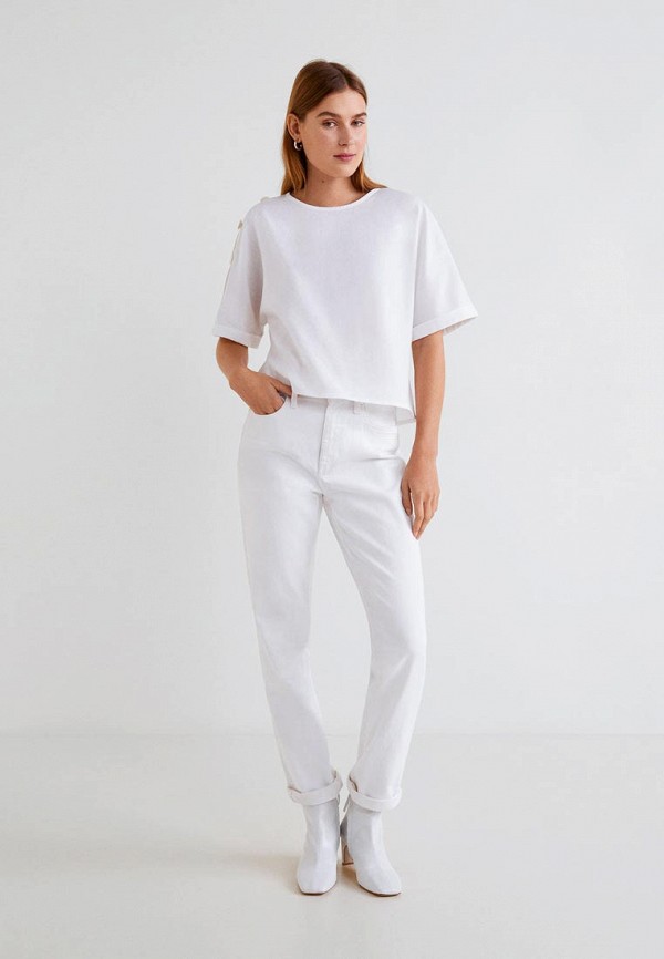 

Блуза Mango; Mango MA002EWDYCV7, Белый