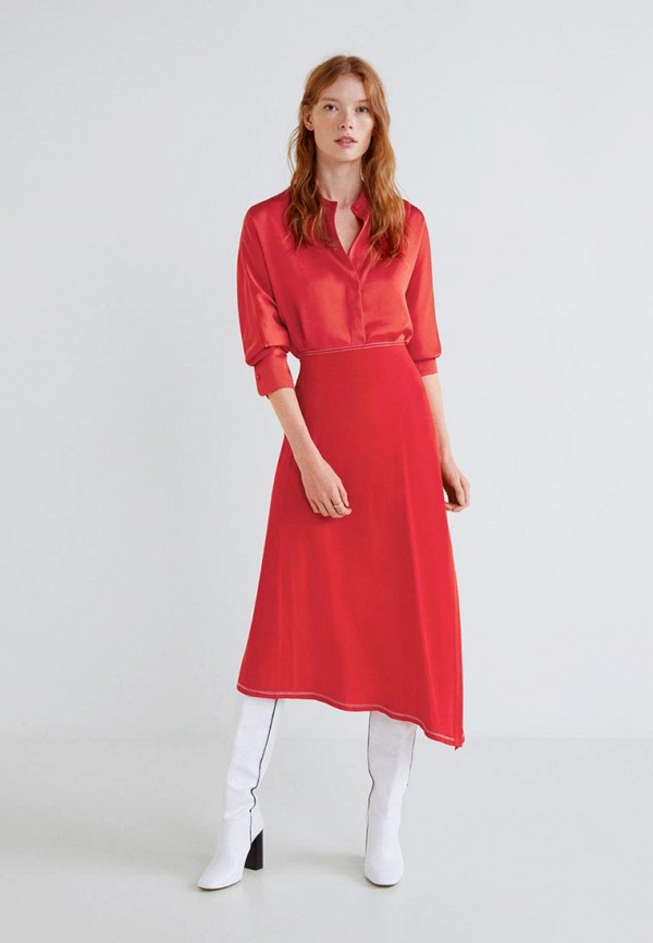 

Блуза Mango, Mango MA002EWEBZM5, Красный
