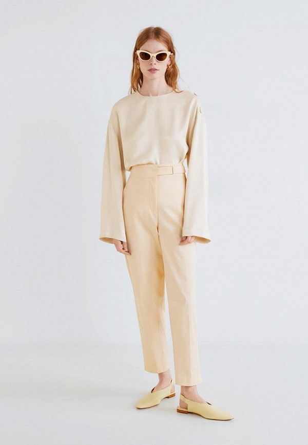 

Блуза Mango, Mango MA002EWEBZM9, Бежевый