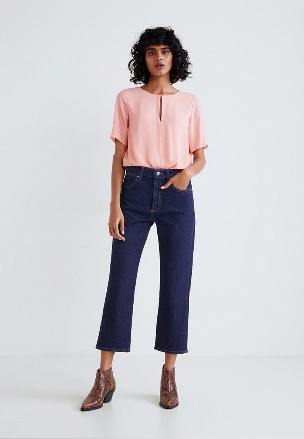 

Блуза Mango; Mango MA002EWEBZY8, Розовый