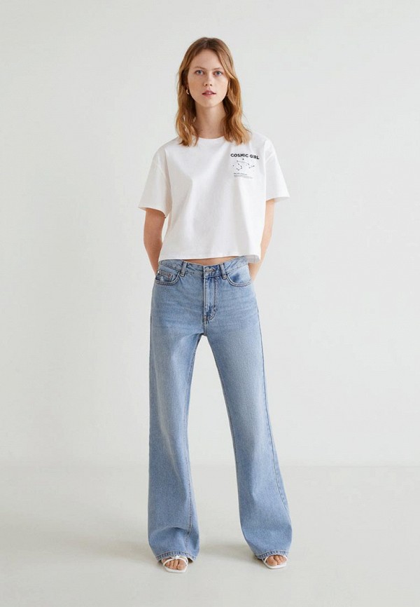 

Футболка Mango, Mango MA002EWECOE1, Белый