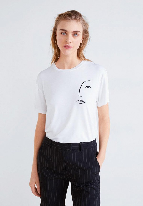 

Футболка Mango, Mango MA002EWEIJY9, Белый