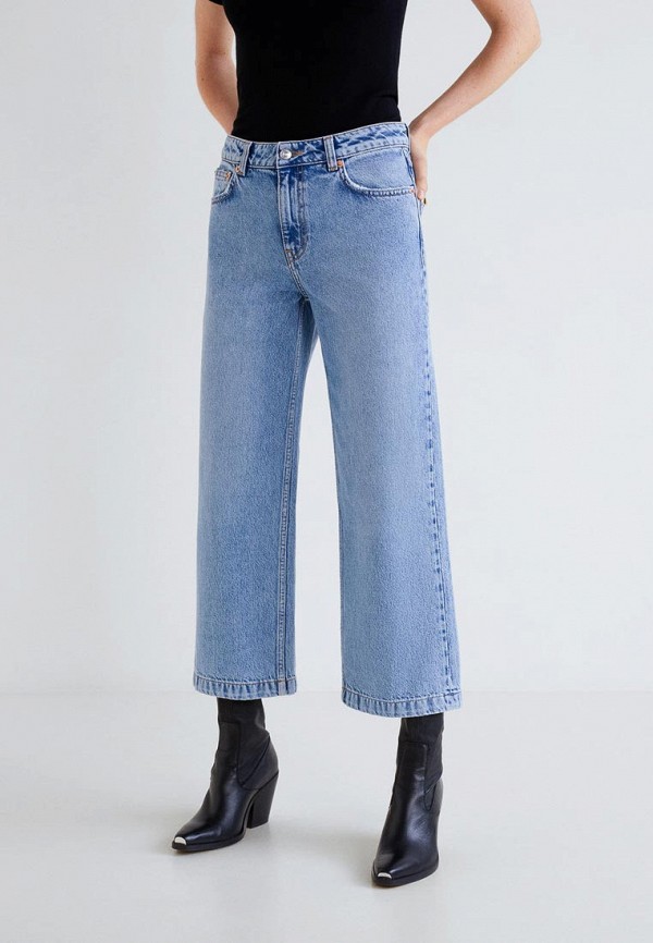 

Джинсы Mango, - CULOTTE, Синий
