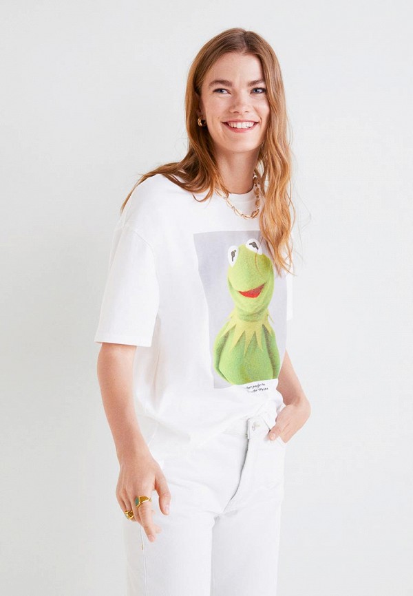

Футболка Mango, - MUPPETS, Белый