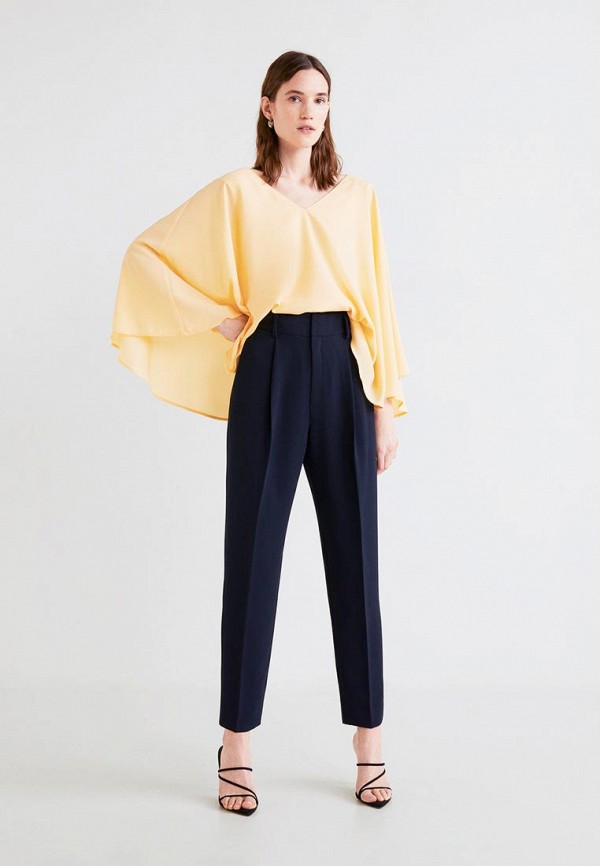 

Блуза Mango, Mango MA002EWEYPV0, Желтый
