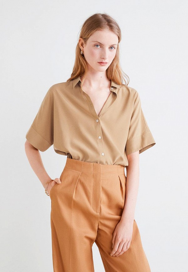 

Блуза Mango, Mango MA002EWEYPX0, Бежевый