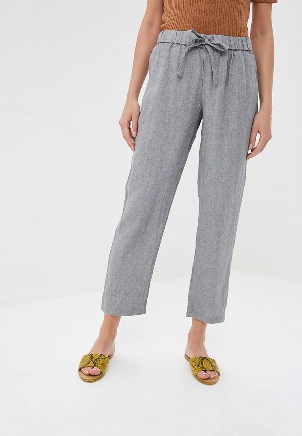 

Брюки Mango, - LINEN, Серый