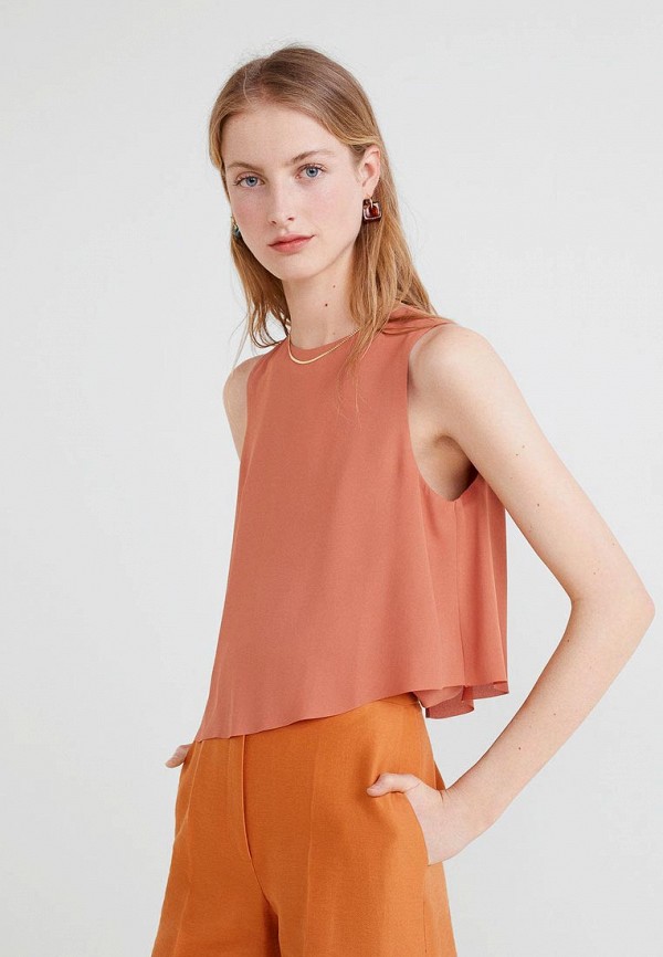 

Топ Mango, - MARACUYA, Коралловый