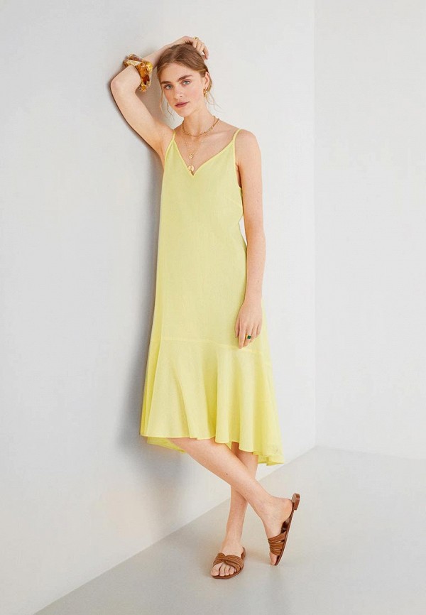 

Платье Mango, - CHELSEA, Желтый