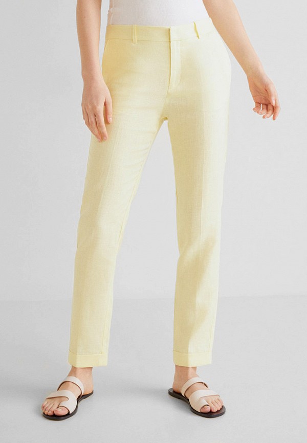

Брюки Mango, Mango MA002EWFMAQ3, Желтый