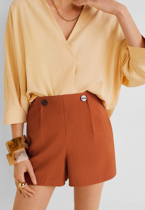 

Шорты Mango, Коричневый, - PINY