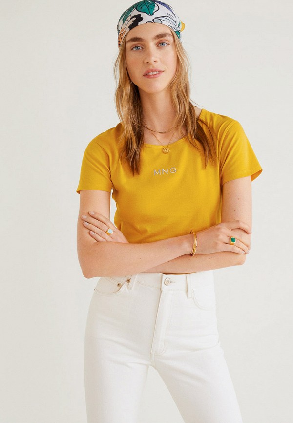 

Футболка Mango, Желтый, Mango MA002EWGDDJ9