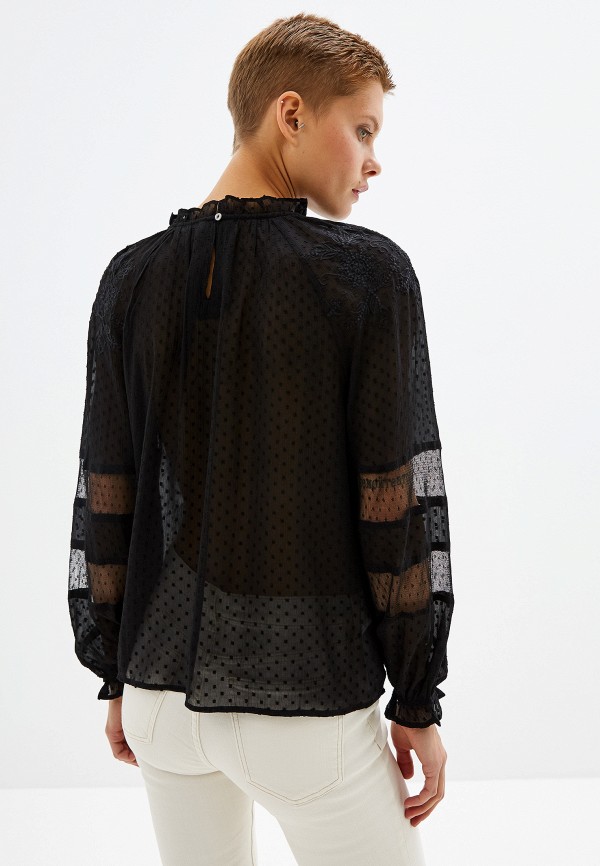 

Блуза Mango, - SWISS, Черный